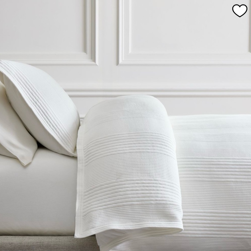 West Elm Cotton Cloud Jersey Duvet Cover & Shams